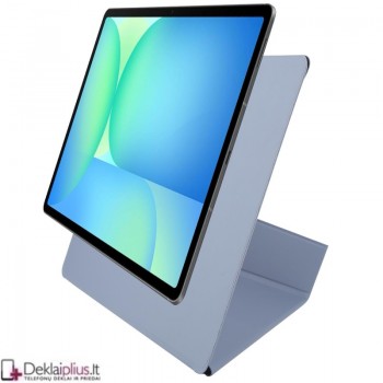 Magnetinis dirbtinės odos atverčiamas dėklas - levandų pilkos (Samsung Galaxy Tab S11) Magnetinis dirbtinės odos atverčiamas dėklas - levandų pilkos (Samsung Galaxy Tab S11)